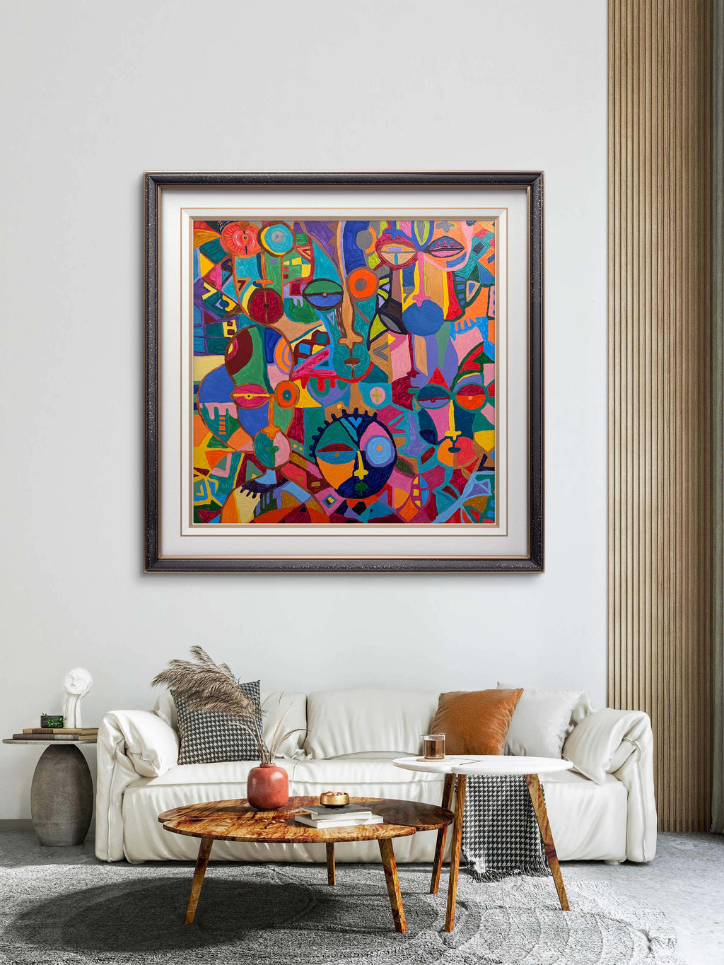 FACES OF AFRICAN CULTURE.