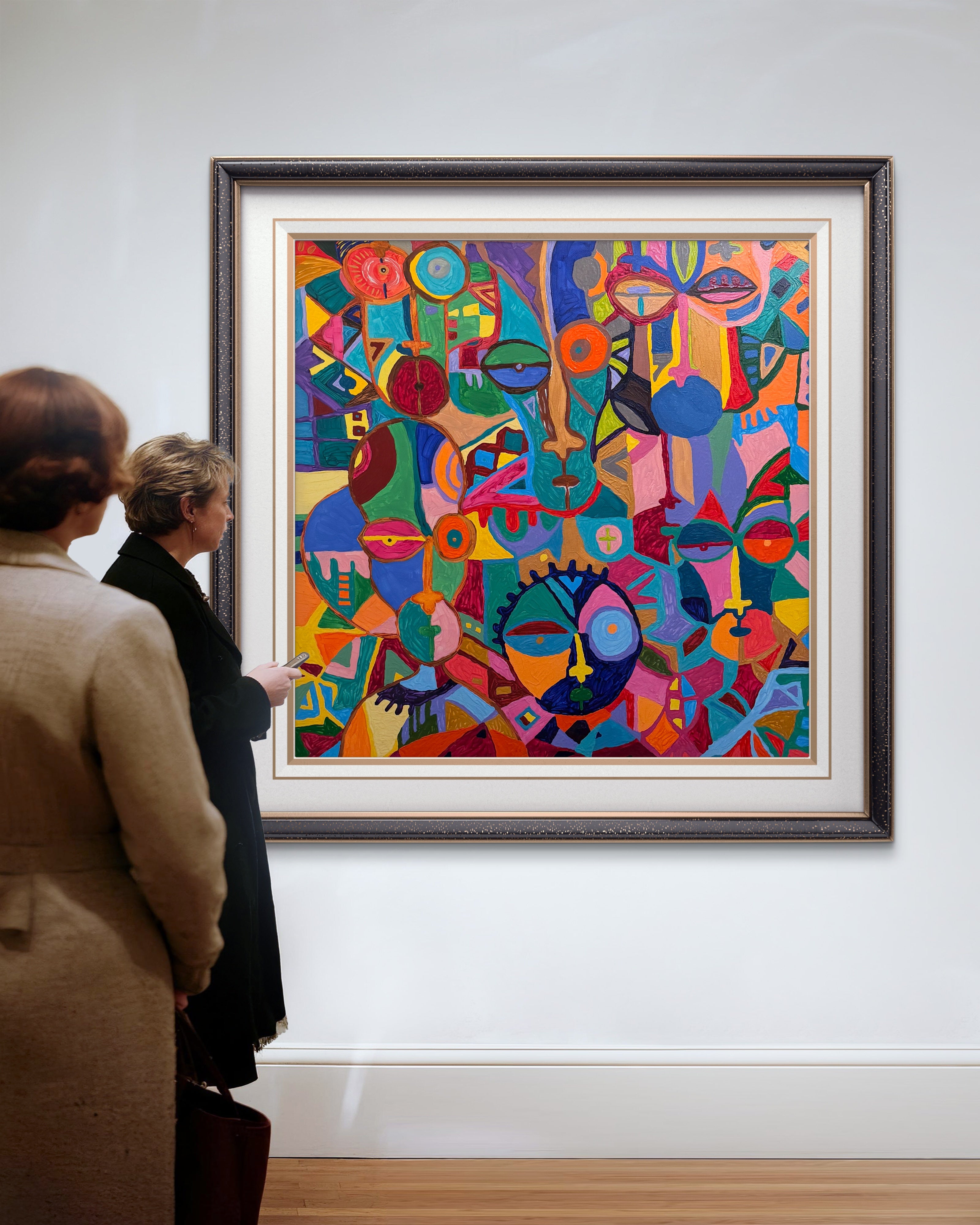 FACES OF AFRICAN CULTURE.