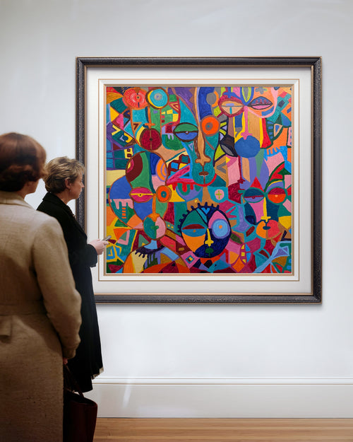 FACES OF AFRICAN CULTURE.