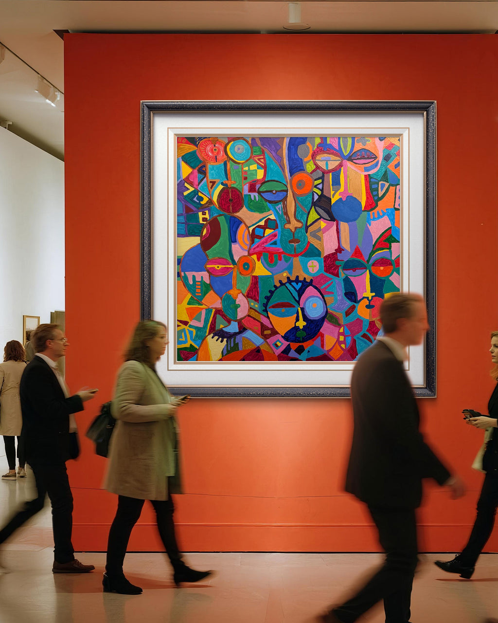 FACES OF AFRICAN CULTURE.