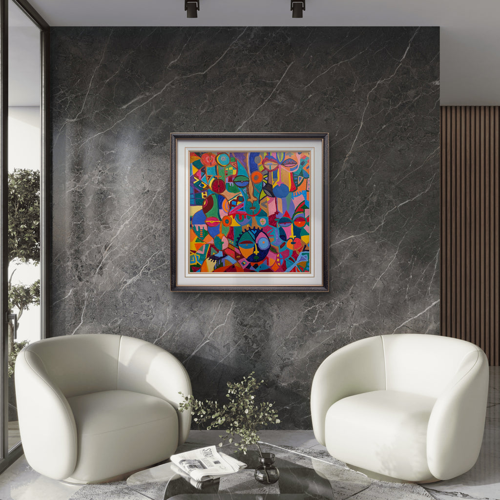 FACES OF AFRICAN CULTURE.